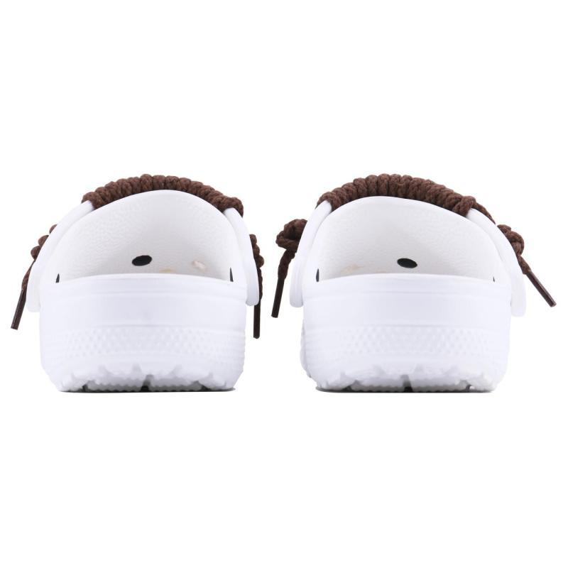 Crocs Классические сабо Повседневные модные сандалии Унисекс Белые