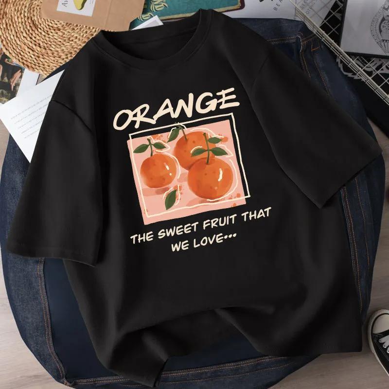 Women's Summer Round Neck Loose Short Sleeve T-shirt Fresh Casual Daily Tops