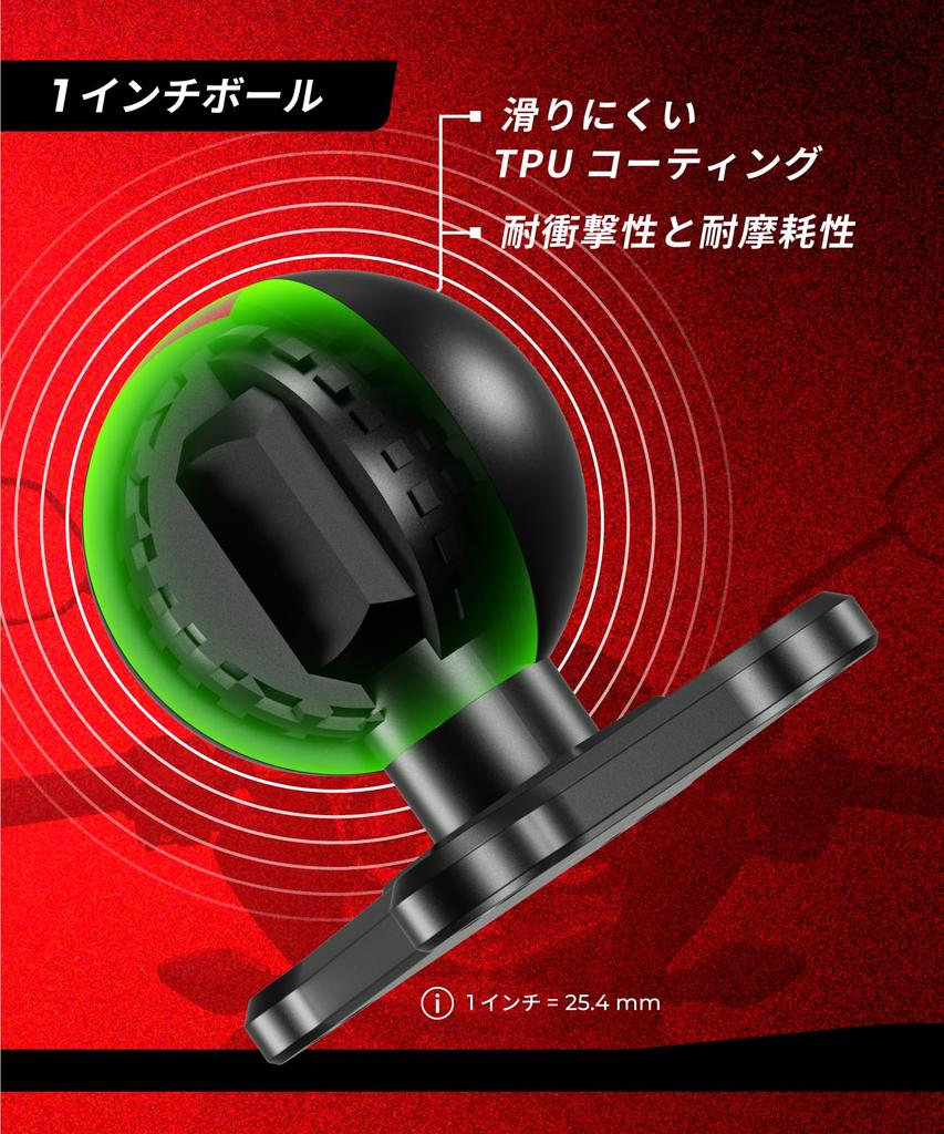Крепление Kaedear Base Mount Ball Mount (1,5 дюйма/квадрат)