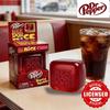 Dr Pepper x NeeDoh Nice Cube Сквиши Игрушка для снятия стресса Мягкий сжимаемый кубик-антистресс для детей и взрослых Сенсорная игрушка для снятия тревожности