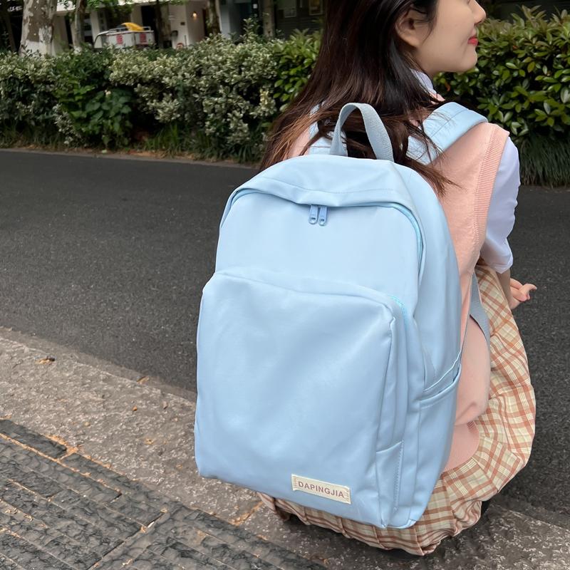 Студенческий рюкзак, женский рюкзак большой вместимости для младших классов средней школы, мужской рюкзак для старших классов