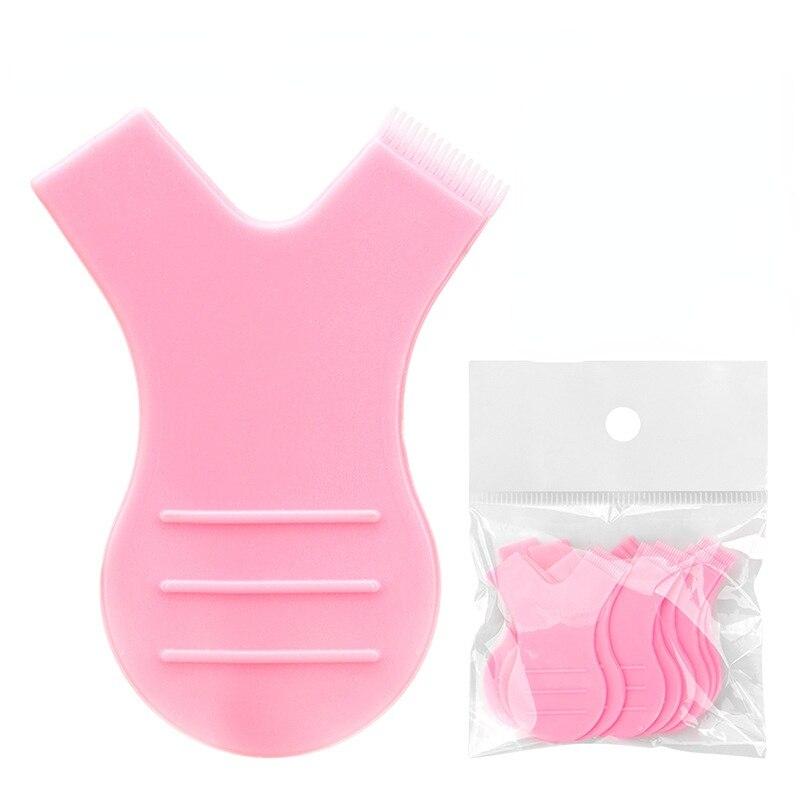 10 шт. Y-образные щипцы для завивки ресниц, силиконовые подушечки для завивки, аксессуары для ламинирования ресниц, щеточка для ресниц, гребень для очистки, инструмент для наращивания ресниц