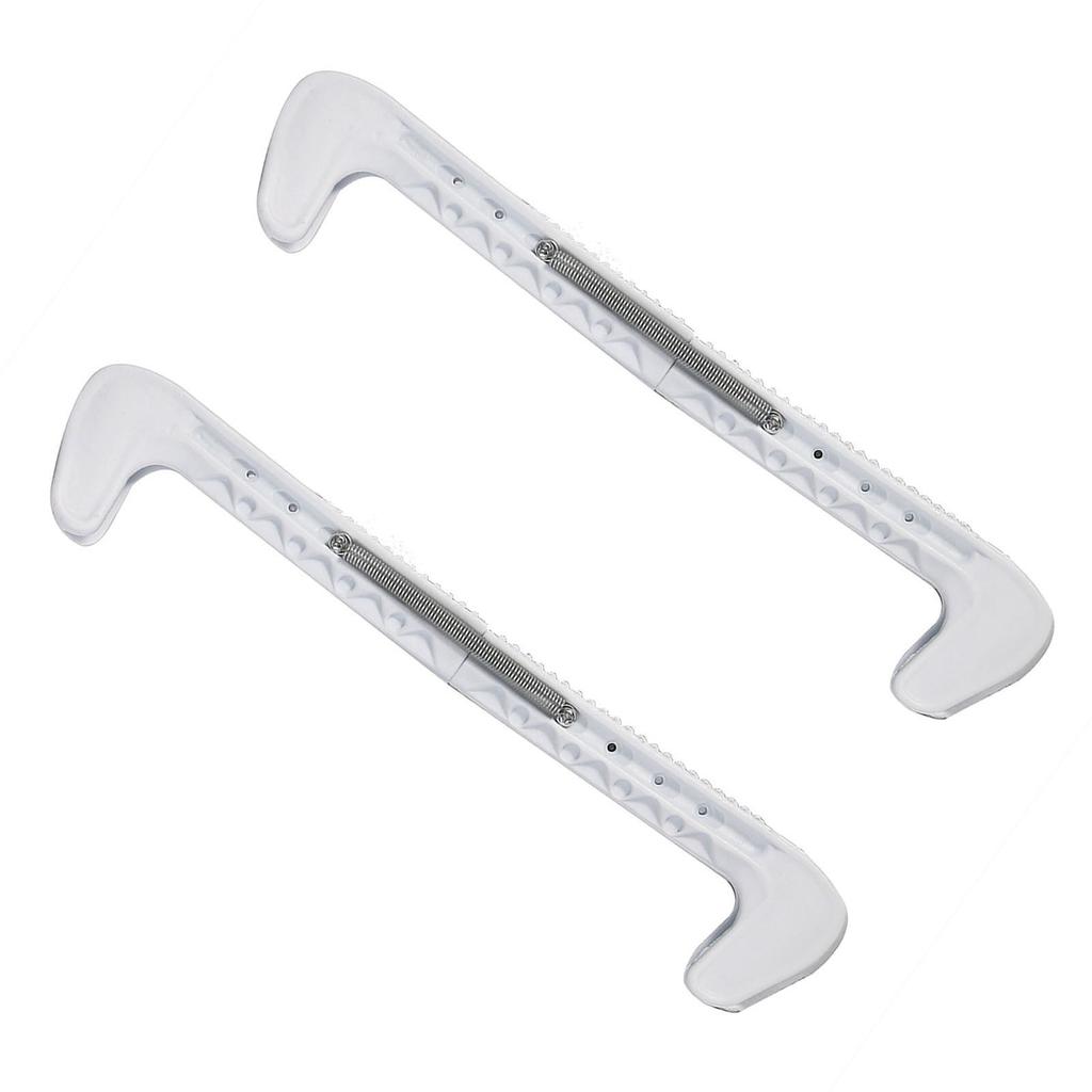 1 пара пластиковых протекторов для лезвий коньков с регулируемой пружиной (синий)