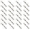 24pcs Silver Glossy Embroidery Floss Glitter Thread HandMade Yarn Cross Stitch Threads  DIY Craft