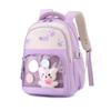 Cartoon Backpack Spacious And Comfortable School Bag Casual Daypack Book Bags For Daily Use School And Activities  Light purple