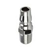 NITTO Male Thread Adapter Air Fitting Male Coupler Silver