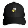 Save The Bees Baseball Cap Cotton Twill Breathable Contrast Two Tone Brim Snapback Flat Bill