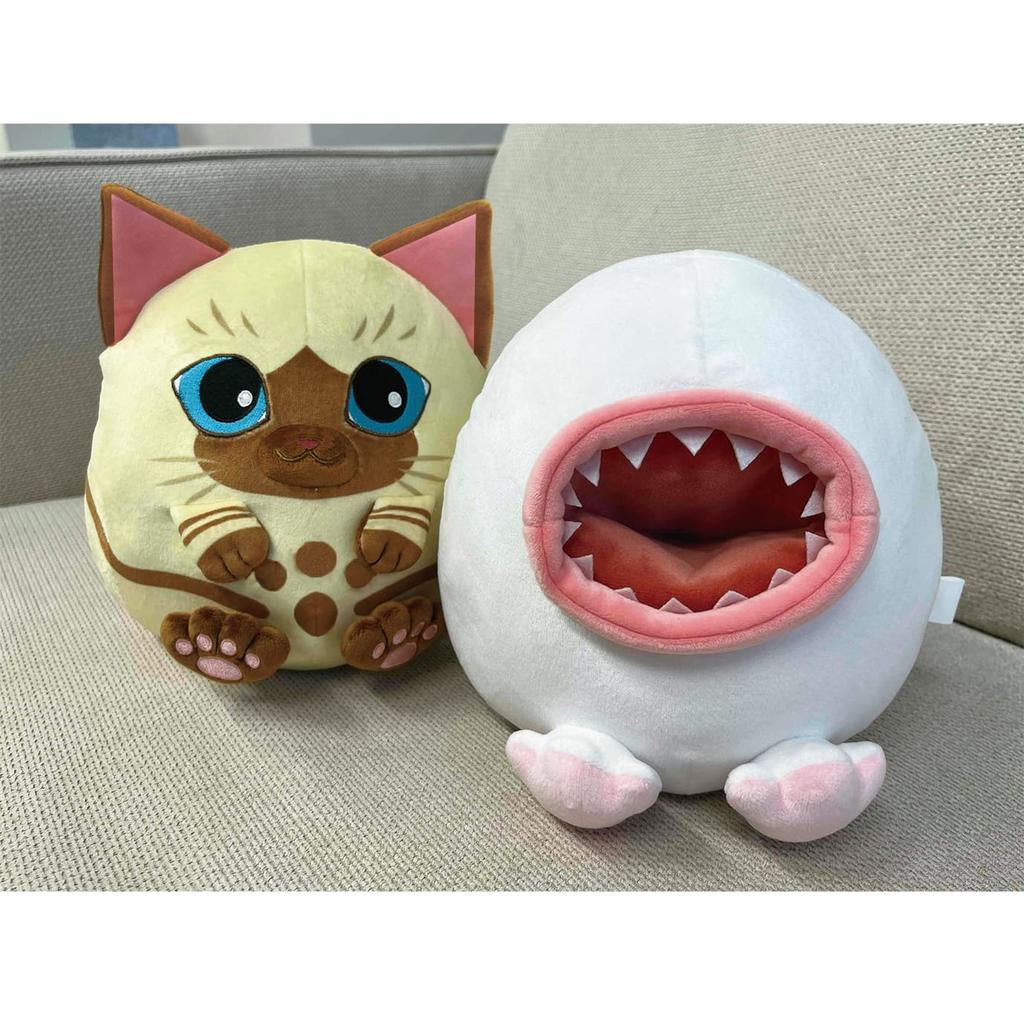 CAPCOM Monster Hunter Fuwatama Plush Toy Airou Approx. H200 X W190 X D220mm Made of Polyester