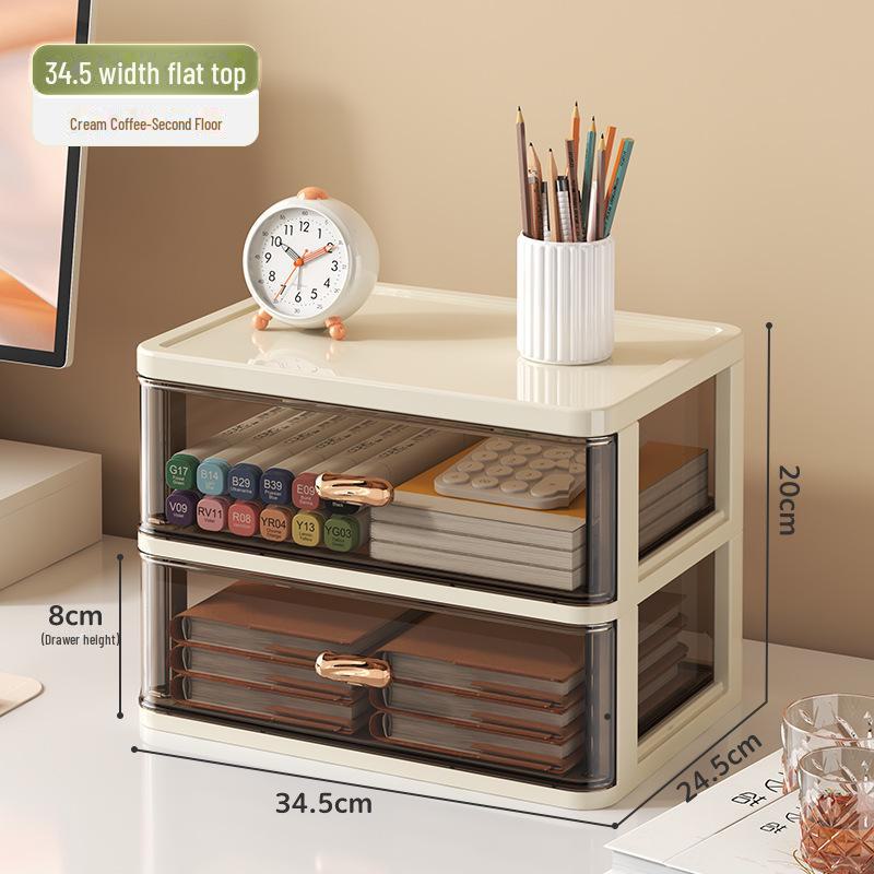 Пластиковый настольный органайзер для канцелярских принадлежностей и косметики