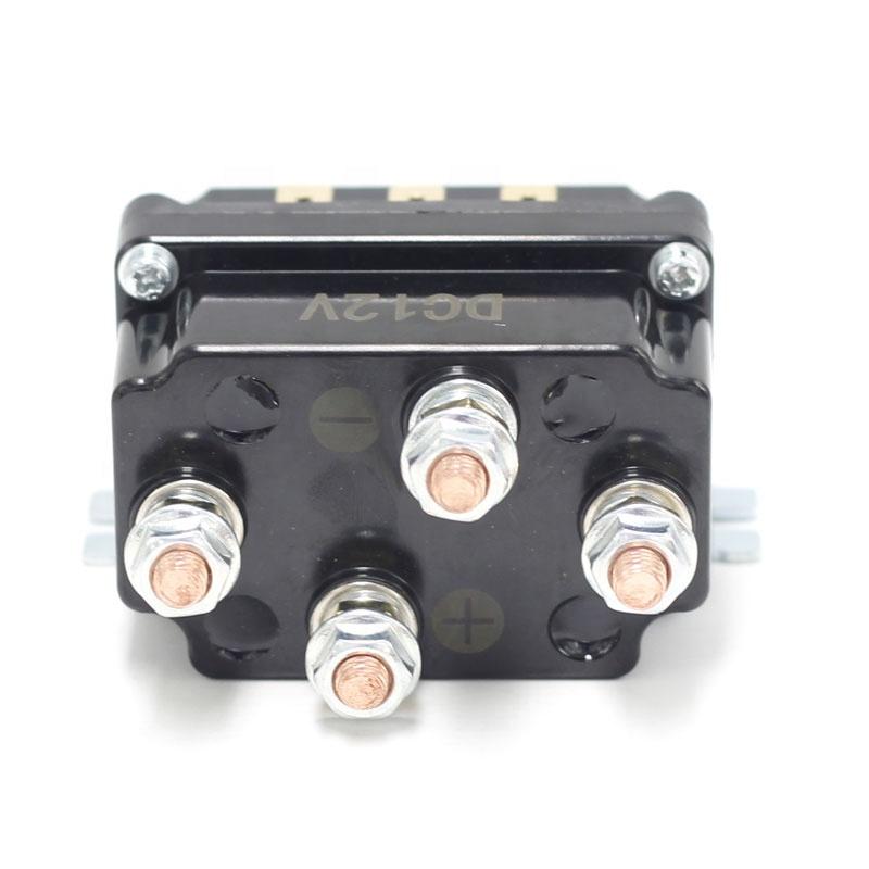 250A 12V Electrical Winch Relay Winch Motor Positive and Negative Golf Cart Relay Solenoid