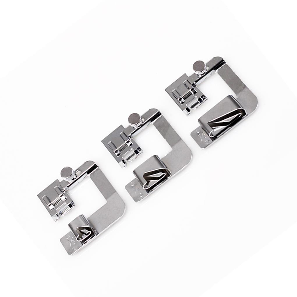 Набор из 3 шт. лапок для подгибки низа, нескользящие, многофункциональные, ручной работы, антипригарные швейные принадлежности, аксессуары для вязания