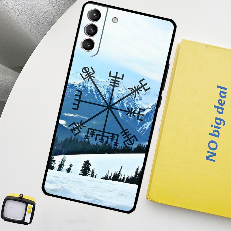 Лесные скандинавские руны Чехол для Samsung Galaxy S22 Ultra S23 FE S9 S10 Note 10 Plus Note 20 Ultra S20 S21 FE