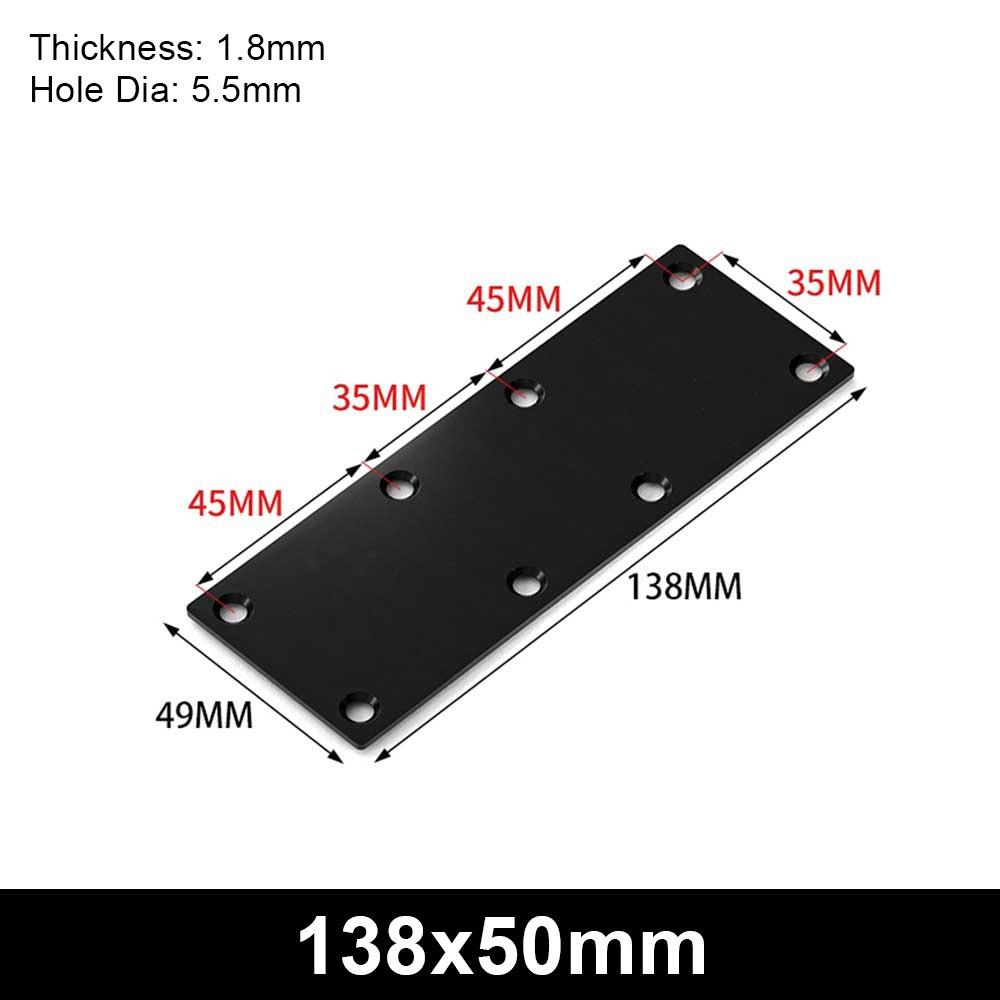 1Pcs Stainless Steel Angle Bracket 90 Degree Mending Plate Durable Corner Stand  Furniture Hardware