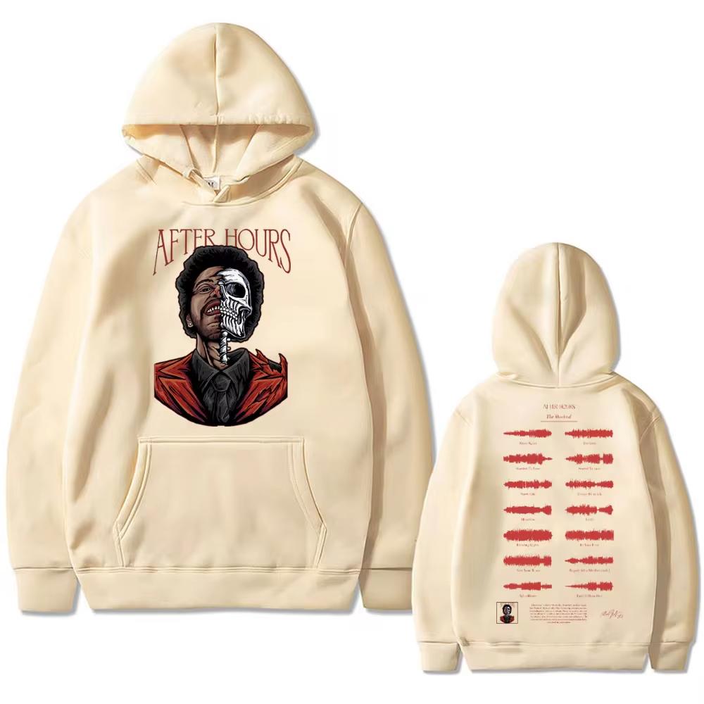 Толстовка с принтом The Weeknd XO Albums, унисекс, софтстайл, винтажная одежда в стиле хип-хоп, толстовки, мужские модные пуловеры большого размера, толстовка