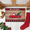 Fall Door Mat Apple Cider Print Welcome Rug Non Slip For Entryway Front Door Indoor Outdoor Holiday Home Decor