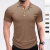 Men's Summer Work Polo Shirts Short Sleeve Workout Stretch Basic Tee Casual Slim Fit Golf T-shirts Athletic Outdoor Sports Collared Tennis Shirts Male