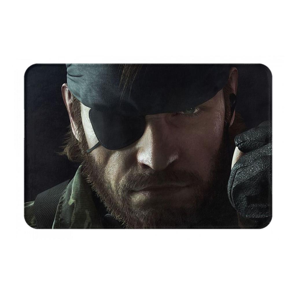 Metal Gear Solid Game Non-slip Doormat Floor Mat Cushion Carpet Rug for Kitchen Entrance Home Bathroom Living room Footpad Mats