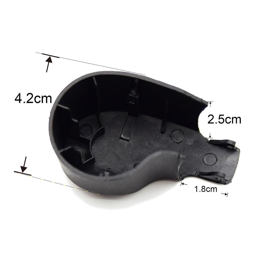 1 шт., крышка рычага заднего стеклоочистителя, черный пластиковый коромысловый болт, детали 5K6955435, авто крышка 5GM955435, гайка J2M3