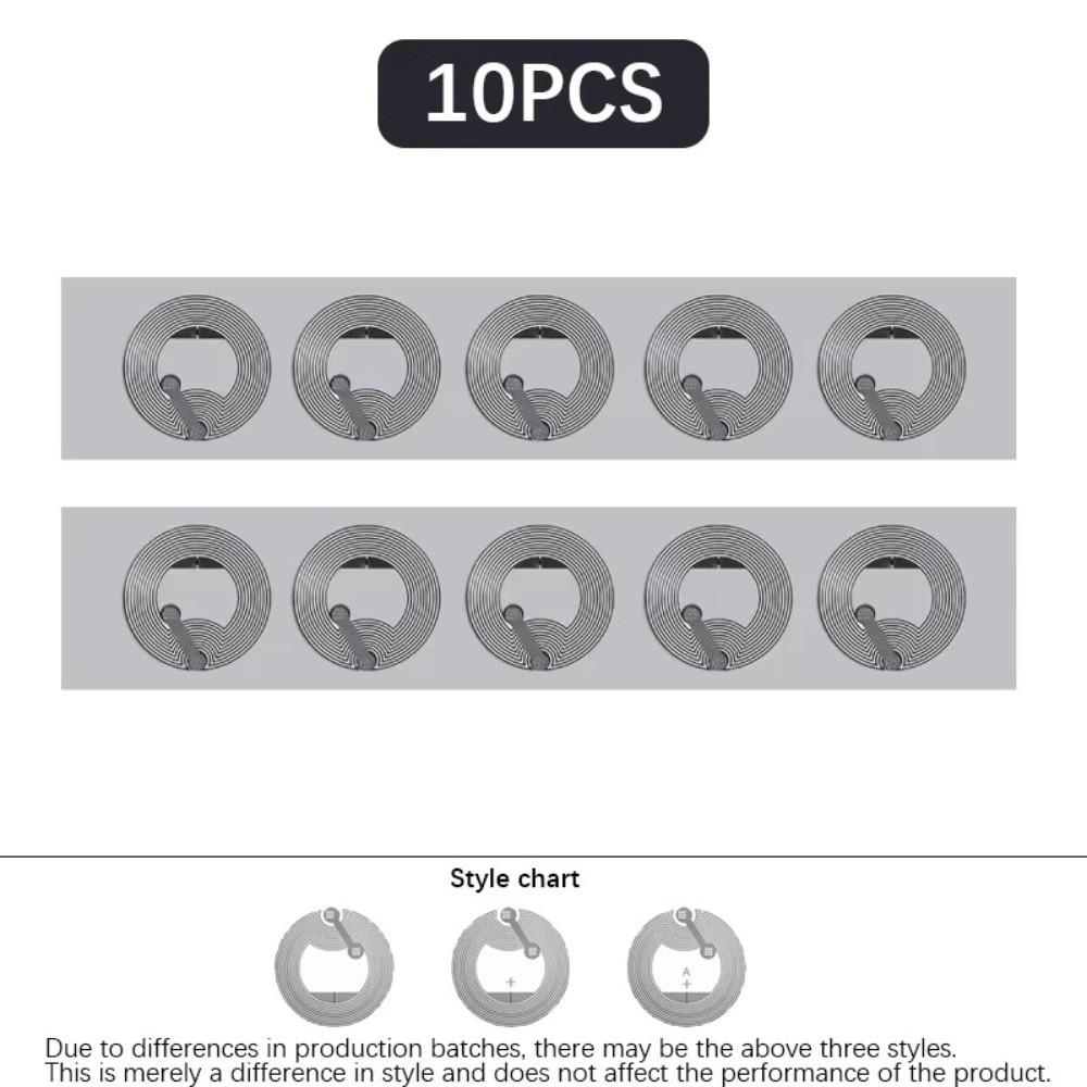 10pcs Wet Transparent NFC Inlay Label Wet Inlay NFC Chip Sticker Music Wall Application