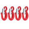 4Pcs Slip Hook Thickened Sturdy High Temperature Quenching Convenient Safe Hoist Sling Hook