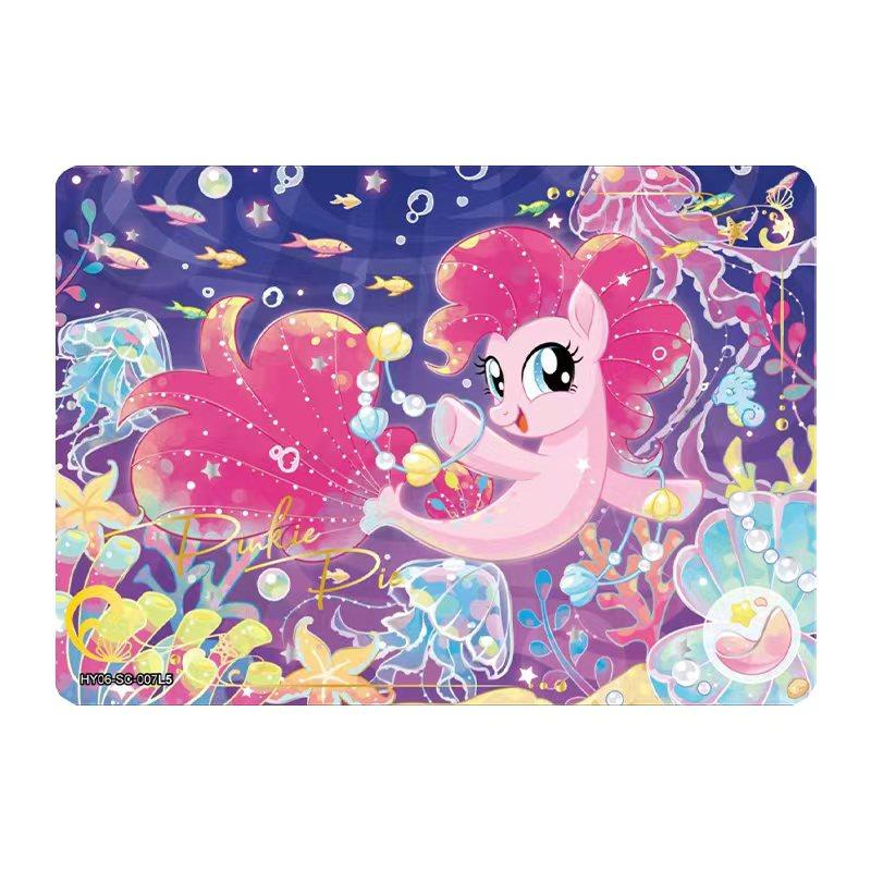 Genuine My Little Pony Card Friendship Eternal 6 7 8 Huiyue Series SC SLR SGR UR Cute Princess Anime Collectible Cards Toy