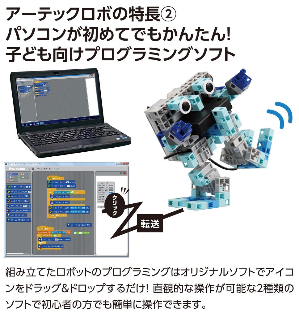 ARTEC Artec Blocks Exciting Robot Programming Set