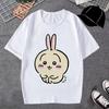 Chiikawa Soft Cute Anime Character TShirt Men Women LooseFit Casual Summer ShortSleeve ONeck Harajuku Streetwear Daily Top