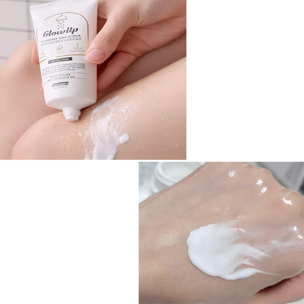 Medipickme Молочко для тонизирования кожи Glow Up в душе (80г)