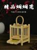 Grasshopper Cage Boutique Bamboo Woven Bamboo With Drawer Pet Cage