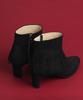 Pleiades Violetta Ankle Boots - Suede Black