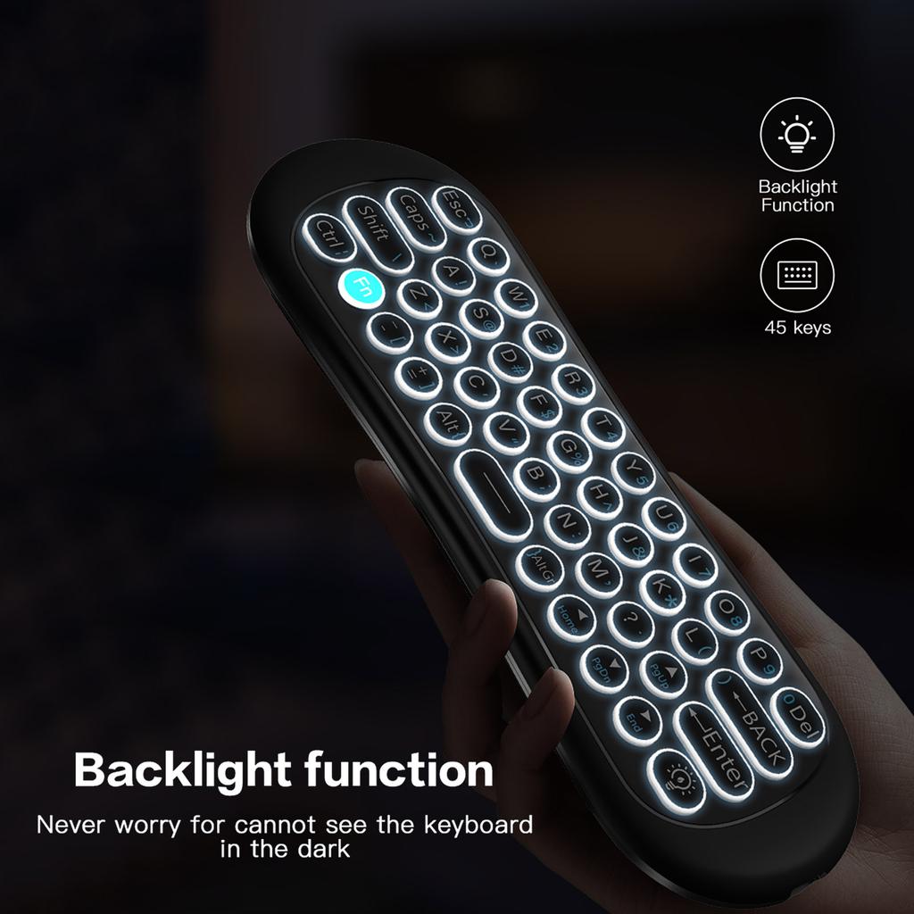 Wechip R2 Пульт дистанционного управления 2,4G Беспроводная голосовая воздушная мышь ИК-обучение Интаертное зондирование Смарт-пульт дистанционного управления