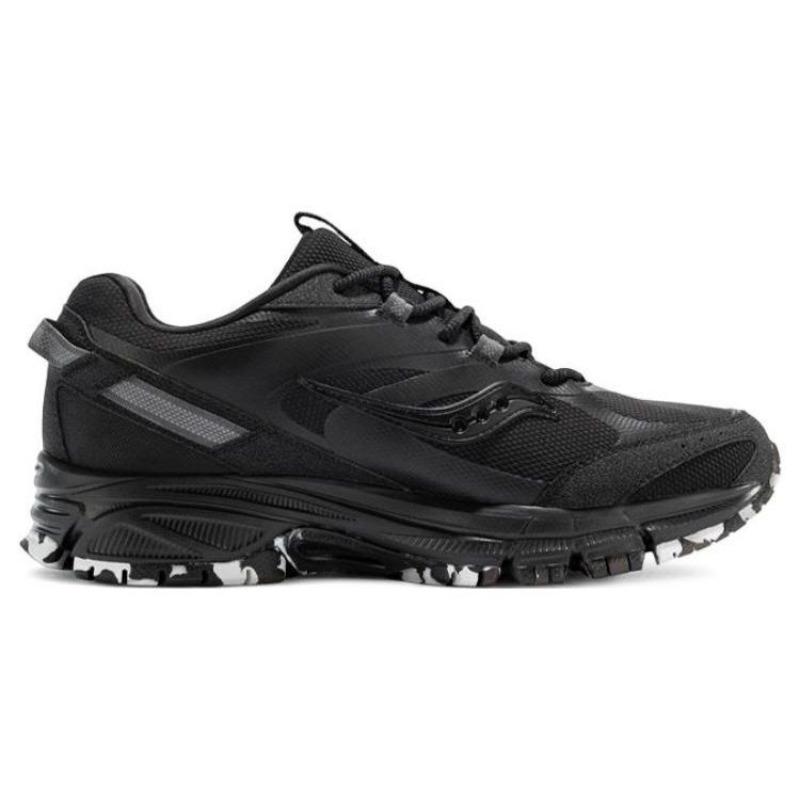 Saucony Cohesion 2KTR unisex low-top casual shoes black cushioned durable breathable S79031-1
