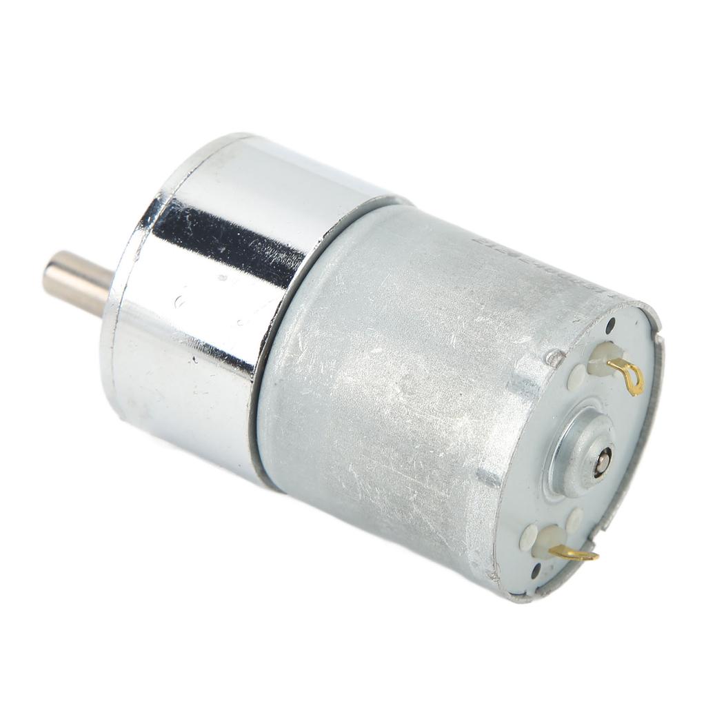 340RPM Worm DC Gear Motor High Torsion Adjustable Speed Brass Coil Micro Speed Reduction Geared