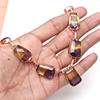 Necklace Bio-Tourmaline Quartz 14 Ct Gold Plated Jewelry 18-20''