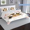 Dog Customize Your Name Duvet Cover Soft Bedding Set For Bedroom Guest Room And Dorm Decoration Threepiece Set Includes 1 Duvet Cover 2 Pillowcases