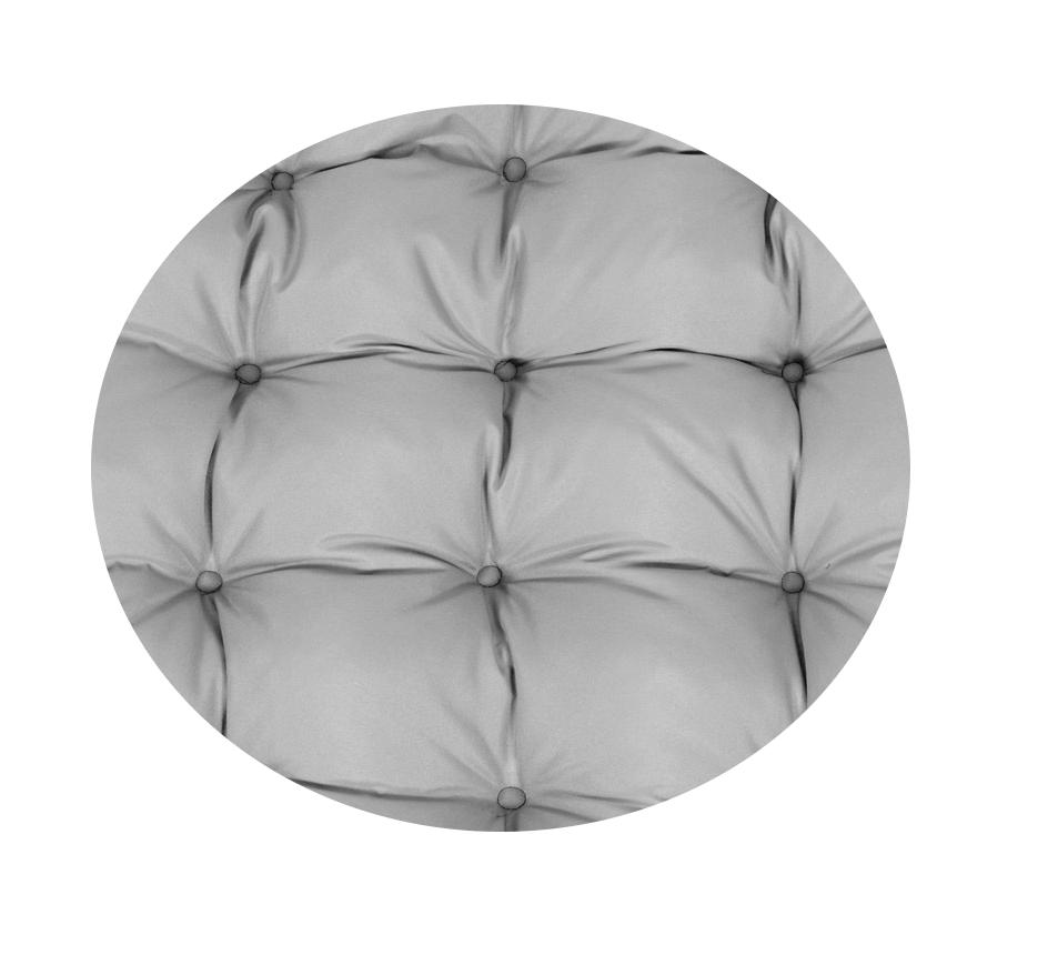 Садовая подушка 110 см для подвесного стула Stork Nest, водонепроницаемая, серая