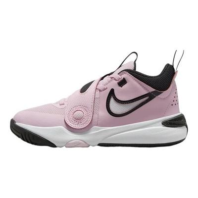 Детские кроссовки Team Hustle D11 PS Pink Foam White Black Summit-White DV8994-600