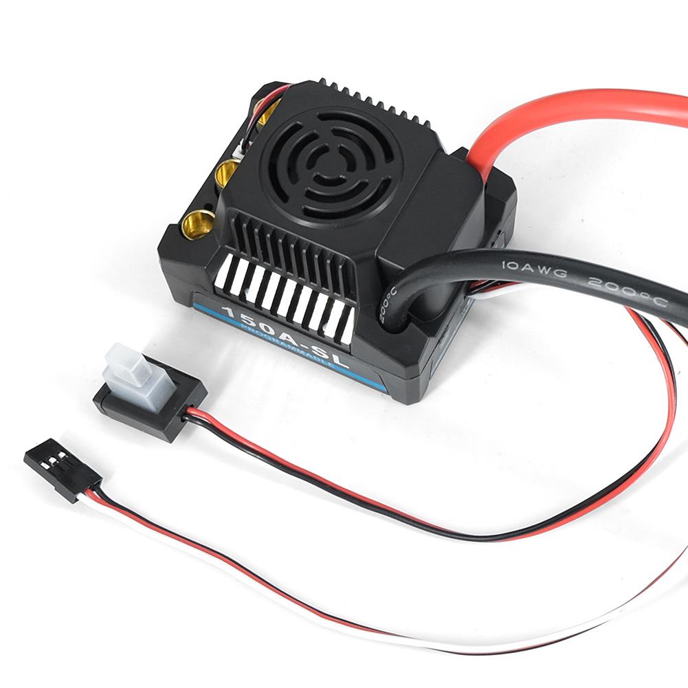 120A-SL 150A-SL 2-4S RC Brushless ESC Sensorless RC Vehicles ESC with 5A/5.8V BEC for 1/8 RC Car Off-road Buggy Monster Boat Toy