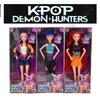НОВЫЙ Аниме K-Pop Охотники на демонов Кукла Виниловая игрушка Руми Мира zoi Персонаж виниловая маска фигурка Подарок на день рождения Подарки фан-клуба