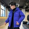 Новая мужская куртка на белом утином пуху, свободный короткий топ, модный бренд