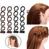 4 шт./компл., ролик для плетения волос, твист-стайлинг, зажимы для вечеринки, сделай сам, свадебные инструменты для завивки волос