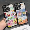 Милый Чехол для Телефона Губка Боб Квадратные Штаны для Xiaomi Redmi Note 15 14 13 12 14C 13C 12C 10C Pro Plus 4G 5G Противоударный Чехол