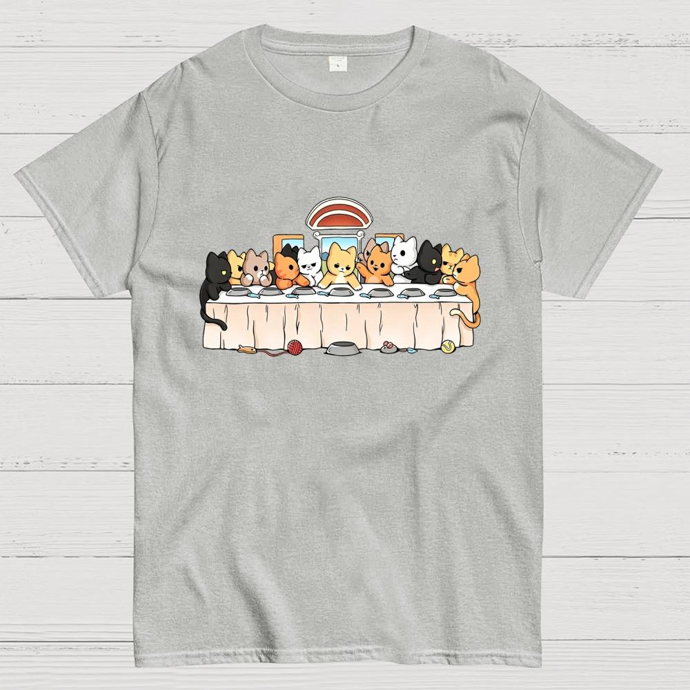 Last Dinner Kittens Cotton Casual Cool Loose T-Shirt