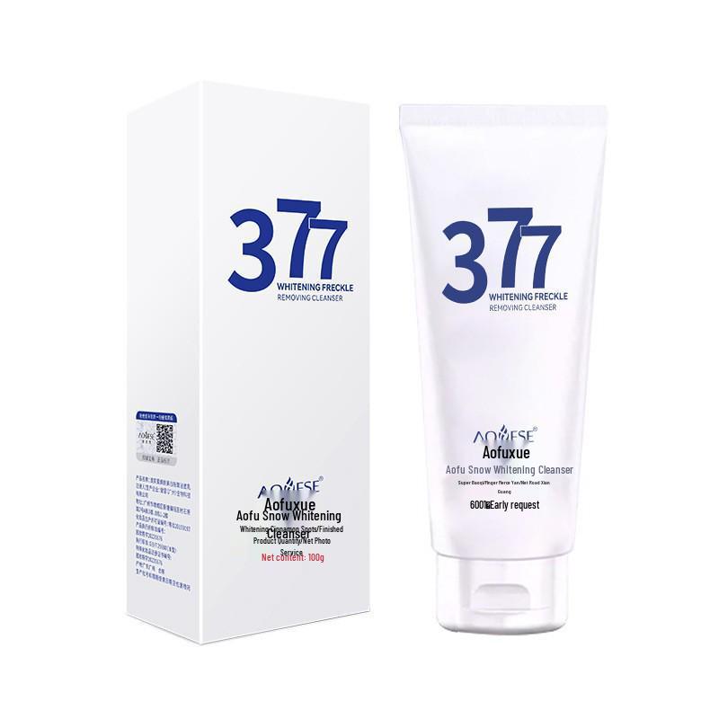 377 Отбеливающий крем от веснушек: Осветляет пигментные пятна, Осветляет кожу, Увлажняет, Увлажняет, Уменьшает меланин и Антиоксидантный уход, 50 г.