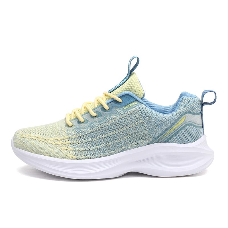 Мода Fly Weaving Новые женские легкие повседневные кроссовки для спорта на открытом воздухе Женские высококачественные популярные универсальные повседневные кроссовки для бега