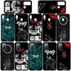 Чехол для телефона Samsung Galaxy S25 S24 S23 iPhone 16 15 Xiaomi Redmi Note 14 13 12 16E X 11 Pro Max OPPO Moto G85 Huawei A15Berserk Guts Comics Cover