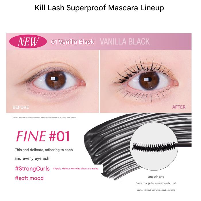 Clio Тушь для ресниц Kill Lash Superproof 7 г (12 вариантов)