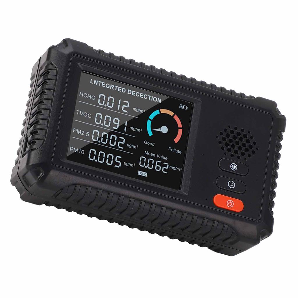 Детектор качества воздуха HCHO TVOC PM2.5 PM10 Портативный тестер качества воздуха в помещении для дома, автомобиля, Ten