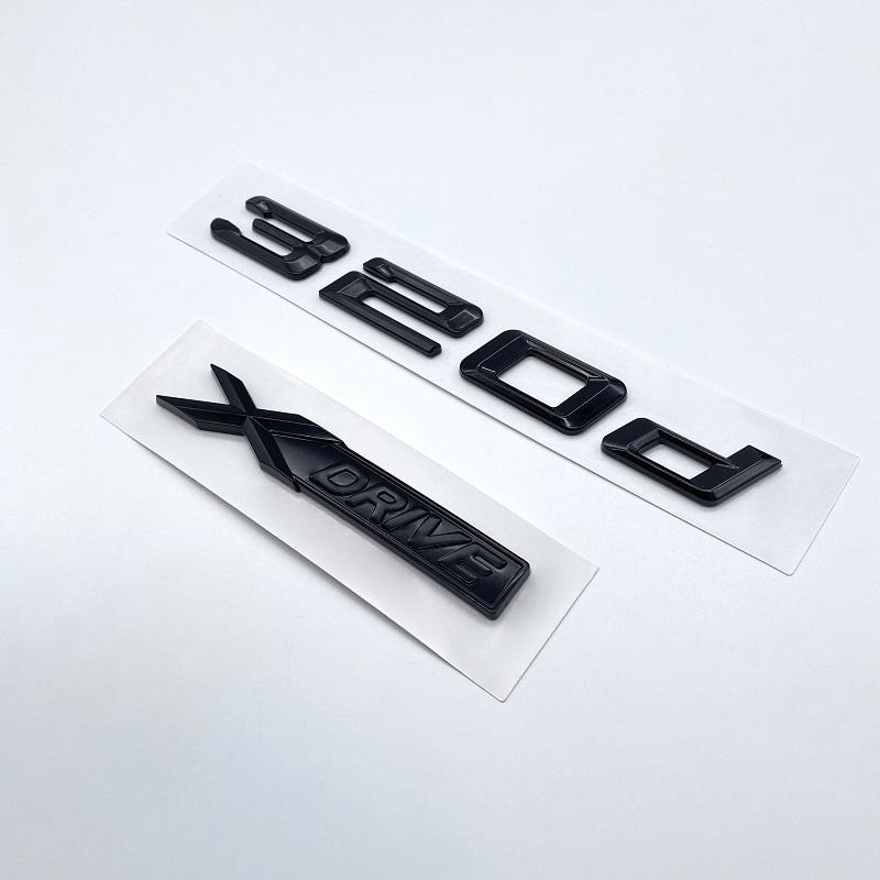 316d 318d 320d 323d 325d 330d 335d эмблема багажника багажника буквы значки логотип автомобиля для BMW 3-series F31 F34 E90 E46 серебристый глянцевый