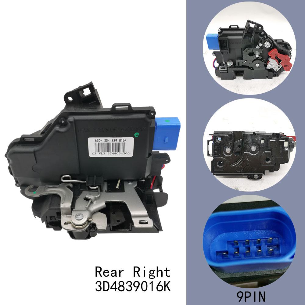 Привод замка двери для VW Phaeton Touran Touareg 3D1837015 3D1837016 3D4839015K 3D4839016K